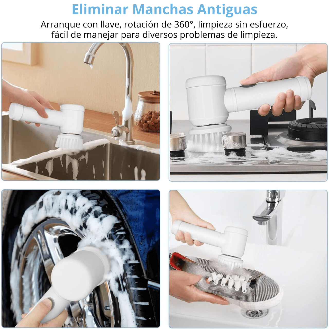 Cepillo CleanMax 3 en 1