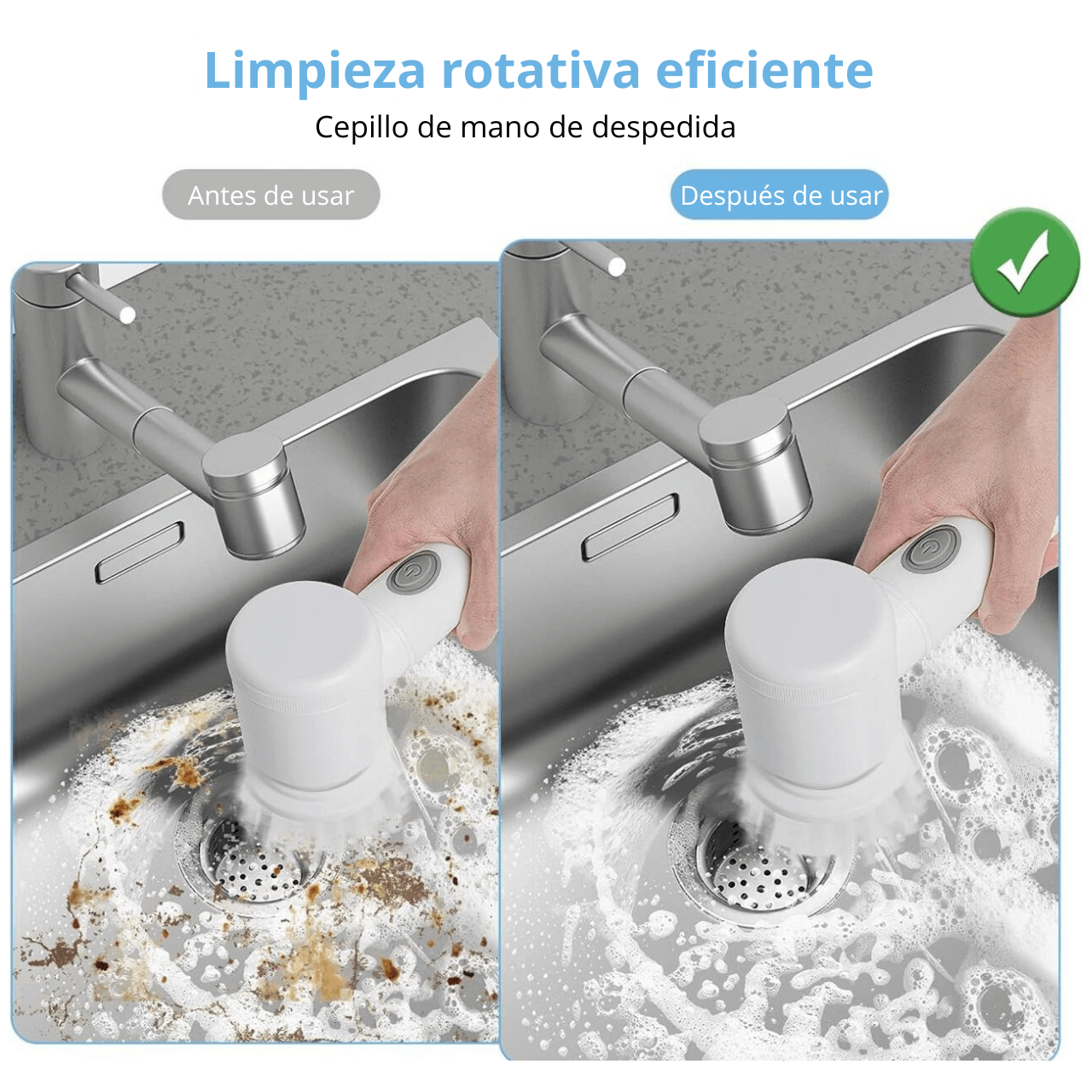 Cepillo CleanMax 3 en 1
